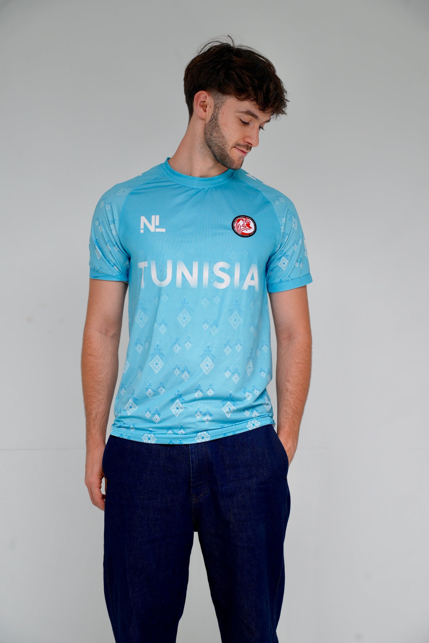 Maillot Tunisie Bleu